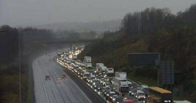 Two rushed to hospital after three vehicle crash on M8 as man is charged - www.dailyrecord.co.uk - Scotland - Beyond
