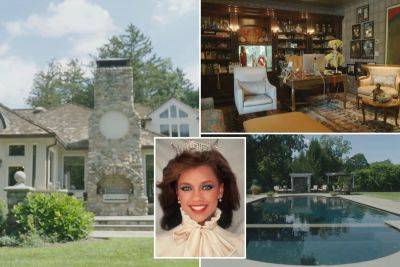 Inside look at Vanessa Williams’ sprawling 4.45-acre Chappaqua mansion - nypost.com - George - county Westchester - city Clinton