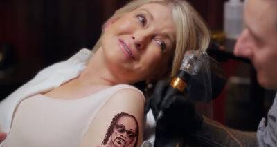 Martha Stewart Gets Tattoo of Snoop Dogg in Skechers Super Bowl 2023 Commercial - Watch Now! - www.justjared.com