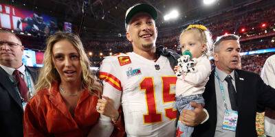 Patrick Mahomes Named 2023 Super Bowl MVP: Celebrates Historic Win with Wife Brittany & Daughter Sterling - www.justjared.com - Philadelphia, county Eagle - county Eagle - Kansas City