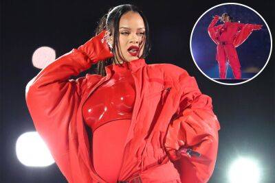 ‘Rihanna is pregnant’ trends as Super Bowl halftime show fans freak out - nypost.com