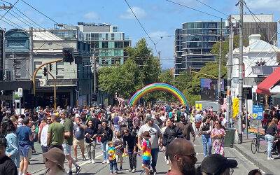 Rainbow Street Party Lights Up Melbourne - gaynation.co