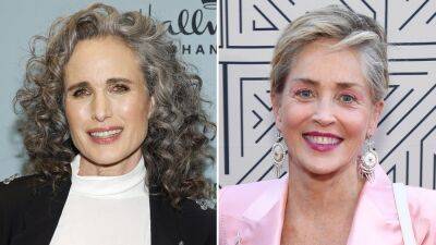 Andie MacDowell reveals dating insight she got from Sharon Stone, what a man said to make her 'give up' dating - www.foxnews.com - county Stone