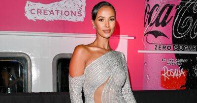 Love Island's Maya Jama looks stunning as she parties on private boat in London - www.dailyrecord.co.uk - Britain - Scotland - London - South Africa