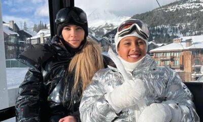 Kim Kardashian spends quality time with her kids during ski trip: Check out their matching outfits - us.hola.com - Chicago