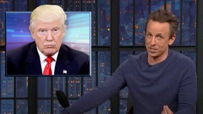 Meyers Wishes Trump Was Still President After More UFOs Shot Down: If It Was Aliens He’d ‘Blurt It Out Instantly’ (Video) - thewrap.com - China - USA - Russia