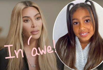 Kim Kardashian Shows Off New Portraits Drawn By 9-Year-Old North West -- And They Are AMAZING! - perezhilton.com
