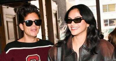 Camila Mendes Posts Cute Valentine's Day Photo with Boyfriend Rudy Mancuso After Going Public at Coach Fashion Show - www.justjared.com - New York