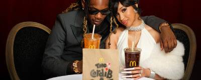 Cardi B and Offset pop by Times Square McDonald’s for a Valentine’s Day snack - completemusicupdate.com - New York