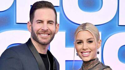 Heather Rae and Tarek El Moussa Share First Pics of Their Baby Boy, Reveal His Name - www.etonline.com
