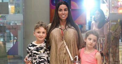 Bankrupt Katie Price flies business class to Thailand with fiancé and two youngest kids - www.ok.co.uk - London - Jordan - Thailand
