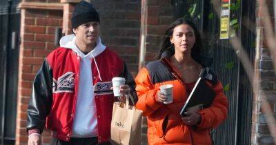 Dancing On Ice love birds! Vanessa Bauer spotted leaving his home for breakfast together - www.ok.co.uk - USA