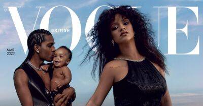 Rihanna poses with baby boy and A$AP Rocky as she opens up on motherhood - www.ok.co.uk
