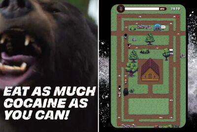 ‘Cocaine Bear’ releases people-eating video game: ‘It’s addictive’ - nypost.com - county Banks