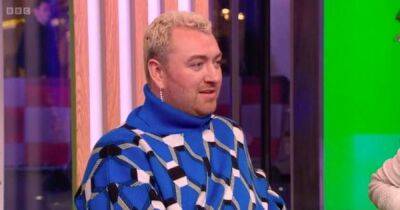 Sam Smith corrects Alex Jones on The One Show after being misgendered by 'fisherthem' comment - www.dailyrecord.co.uk