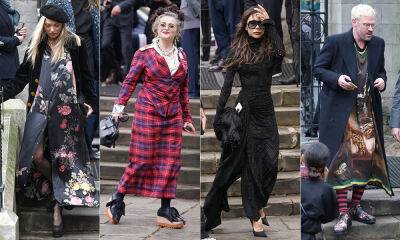 Dame Vivienne Westwood's funeral: Victoria Beckham, Kate Moss & Helena Bonham Carter lead star-studded arrivals - hellomagazine.com - Britain - London
