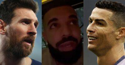 Drake makes honest Cristiano Ronaldo admission on GOAT debate with Lionel Messi - www.manchestereveningnews.co.uk - Britain - USA - Manchester - Argentina
