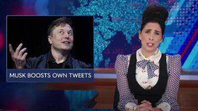 Sarah Silverman Mocks Elon Musk’s ‘Pathetic’ Self-Boosting Tweet Algorithm: Don’t Know How He ‘Can Have 15 Kids and Still Be an Incel’ (Video) - thewrap.com
