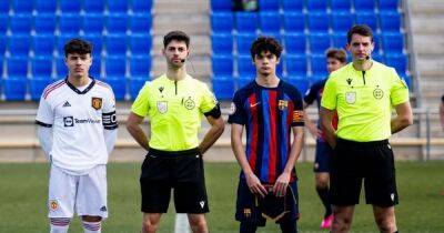 What happened in Manchester United's U19s behind closed doors friendly vs Barcelona - www.manchestereveningnews.co.uk - Manchester
