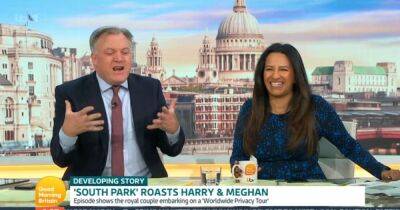 ITV's Good Morning Britain slammed for Harry and Meghan South Park debate as things get tense - www.dailyrecord.co.uk - Britain - USA - Manchester - Canada