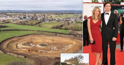 Sam Taylor-Johnson, 55, and her actor Aaron leave villagers seething after excavations for a lake - www.msn.com