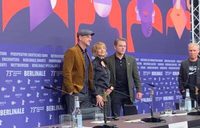 Matt Damon Says he’s in ‘Early Stages’ on a Project About Ukraine at ‘Kiss The Future’ Berlinale Presser - variety.com - New York - Ukraine - Berlin - city Sarajevo - county Rush - Bosnia And Hzegovina