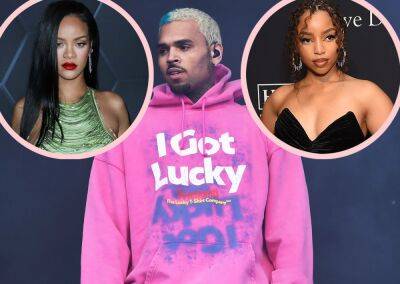 Chris Brown Reacts To Chloë Bailey Collaboration Backlash, Says He’s ‘Tired’ Of People Bringing Up Assault On Rihanna - perezhilton.com