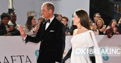 Kate Middleton gives Hollywood stars a run for their money with super glam BAFTAs look - www.ok.co.uk