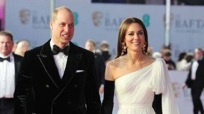 Prince William and Kate Middleton Are All Smiles as They Attend the 2023 BAFTA Awards - www.etonline.com - Britain