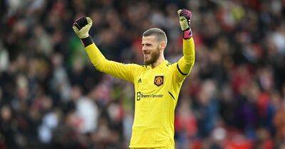 David de Gea equals long-standing Peter Schmeichel record in Man United win over Leicester - www.manchestereveningnews.co.uk - Spain - Manchester - Sancho - Madrid - county Harvey - city Leicester - county Barnes