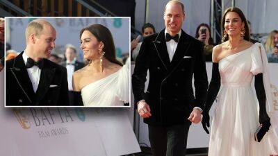 Prince William and Kate Middleton share look of love on glamorous BAFTAs 2023 red carpet - www.foxnews.com - Britain - London