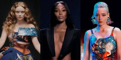 Sadie Sink, Naomi Campbell & More Star in Alexander McQueen's Spring/Summer 2023 Women's Campaign - www.justjared.com - London - county Alexander