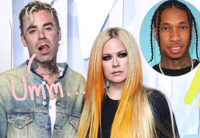 Avril Lavigne Spotted Hanging Out With & Hugging Tyga?! What About Mod Sun?? - perezhilton.com - California