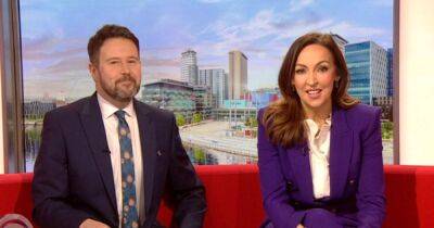 BBC Breakfast hosts Sally Nugent and Jon Kay send Dan Walker sweet message following crash - www.dailyrecord.co.uk - Britain