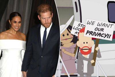 Meghan Markle, Prince Harry not suing over ‘South Park’: It’s ‘boring’ - nypost.com - USA - Canada