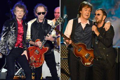 The Rolling Stones to record new music with Paul McCartney and Ringo Starr - nypost.com - Los Angeles - Los Angeles