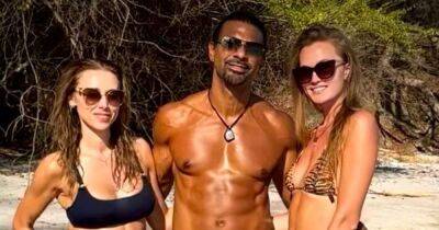 Una Healy and David Haye cosy up in beach pic after throuple 'confirmation' - www.ok.co.uk - Costa Rica - Morocco