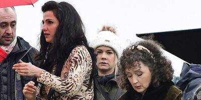 Marisa Abela Films Amy Winehouse Biopic Alongside Lesley Manville - www.justjared.com - London