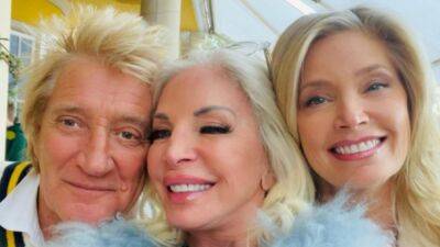 Rod Stewart poses for rare family photos during daughter's baby shower: 'Everyone is so excited' - www.foxnews.com