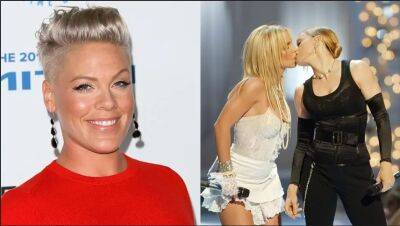 Pink says she and Gwen Stefani were asked to join Madonna, Britney Spears VMAs kiss: 'Really weird party' - www.foxnews.com - New York - Los Angeles - Canada - Costa Rica