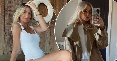 Pregnant Danielle Fogarty shows off her blossoming baby bump - www.msn.com