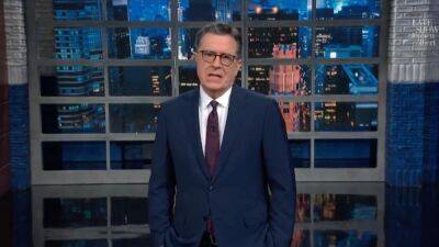 Colbert Rips Trump for Visit to Devastated Ohio Town: ‘Much Like the Fish There, It’s Dead in the Water’ (Video) - thewrap.com - Ohio - Palestine
