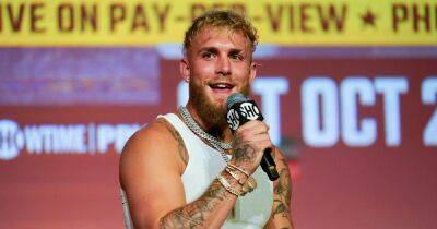 Jake Paul roasted by fans as he shows off fresh tattoo 'worth £200k' ahead of Tommy Fury fight - www.manchestereveningnews.co.uk - Manchester - Saudi Arabia - city Riyadh