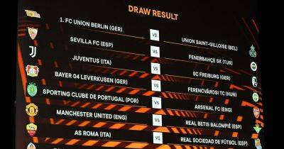 Manchester United draw Real Betis in Europa League last-16 - www.manchestereveningnews.co.uk - Spain - Italy - Manchester