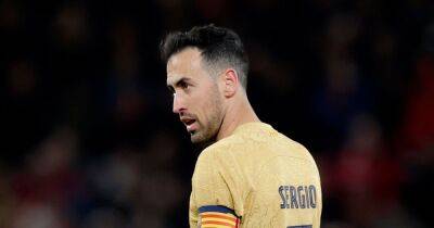 Barcelona captain Sergio Busquets shares fury after Europa League defeat to Manchester United - www.manchestereveningnews.co.uk - Spain - Manchester - Poland