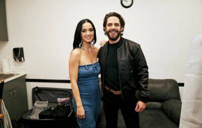 Thomas Rhett Talks Bonding With Katy Perry Over Parenthood, Reveals Whether They’ve Planned Any Playdates - etcanada.com - USA - Canada - Nashville