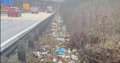Anger over 'filthy dump' as litter plagues motorways leaving UK looking like 'rubbish bin' - www.manchestereveningnews.co.uk - Britain - Ukraine