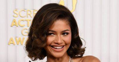 Zendaya Looks Like a Beautiful Bouquet at the 2023 Screen Actors Guild Awards: See Her Pretty Pink Ensemble - www.usmagazine.com - Los Angeles