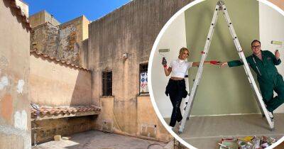 Inside Amanda Holden and Alan Carr's renovated €1 apartment in Sicily that is now up for sale - www.manchestereveningnews.co.uk - Britain - Italy - Manchester