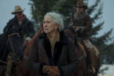 ‘1923’ Star Helen Mirren On Working With Harrison Ford, Her Character’s Irish Roots And Why You Won’t See Her On A Horse - deadline.com - Texas - Ireland - Montana - county Harrison - county Ford - county Spencer